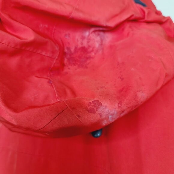 Patagonia Men's Red Powder Bowl Freeride Hooded Snow Windbreaker Jacket Size L - Picture 9 of 11